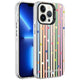 Apple iPhone 13 Pro Max Kılıf Desenli Zore Silver Sert Kapak Noktalar