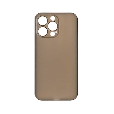 Apple iPhone 13 Pro Max Kılıf Zore Eko PP Kapak Füme