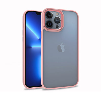 Apple iPhone 13 Pro Max Kılıf Zore Flora Kapak Rose Gold