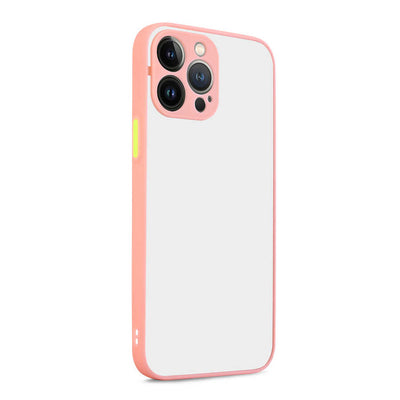 Apple iPhone 13 Pro Max Kılıf Zore Hux Kapak Pembe