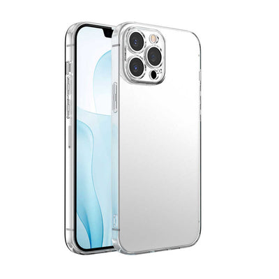 Apple iPhone 13 Pro Max Kılıf Zore Kamera Korumalı Süper Silikon Kapak Renksiz