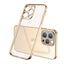 Apple iPhone 13 Pro Max Kılıf Zore Mat Gbox Kapak Gold