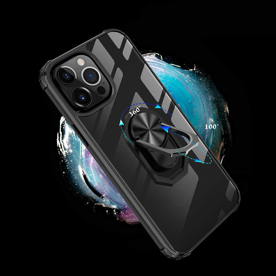 Apple iPhone 13 Pro Max Kılıf Zore Mola Kapak Lacivert