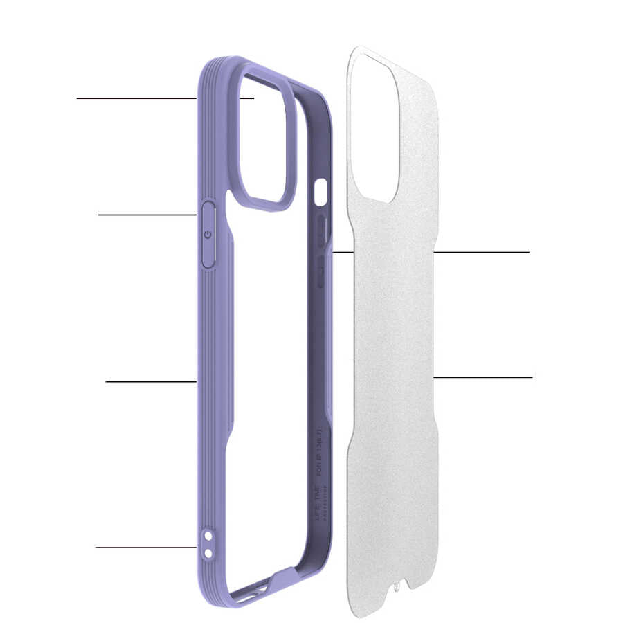 Apple iPhone 13 Pro Max Kılıf Zore Parfe Kapak Koyu Yeşil