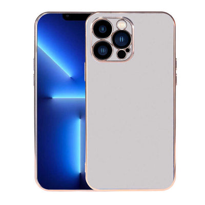 Apple iPhone 13 Pro Max Kılıf Zore Viyana Kapak Gümüş