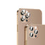 Apple iPhone 13 Zore CL-06 Kamera Lens Koruyucu Rose Gold