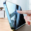 Apple iPhone 13 Zore Fit Hard Mat Privacy Cam Ekran Koruyucu Siyah