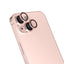 Apple iPhone 13 Zore Mikro Kamera Lens Koruyucu Rose Gold