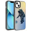 Apple iPhone 14 Kılıf Desenli Zore Dragon Sert Kapak Astronot