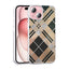Apple iPhone 14 Kılıf Desenli Zore Mep Kapak Gri Leopar