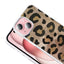 Apple iPhone 14 Kılıf Desenli Zore Mep Kapak Gri Leopar