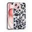 Apple iPhone 14 Kılıf Desenli Zore Mep Kapak Gri Leopar