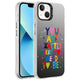 Apple iPhone 14 Kılıf Desenli Zore Silver Sert Kapak You