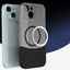 Apple iPhone 14 Kılıf M-Safe Şarj Özellikli Mıknatıslı Zore Duble Kapak Lacivert