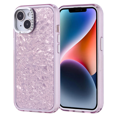 Apple iPhone 14 Kılıf Taşlı Tasarımlı Zore Kapi Kapak Lila