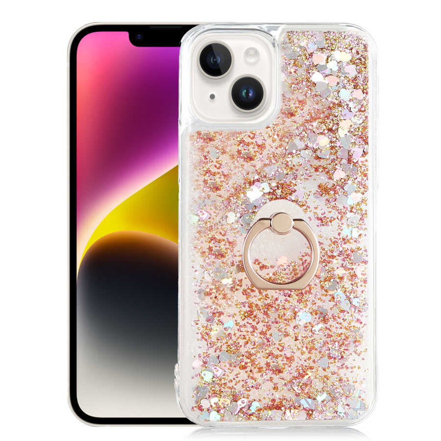 Apple iPhone 14 Kılıf Zore Milce Kapak Gold