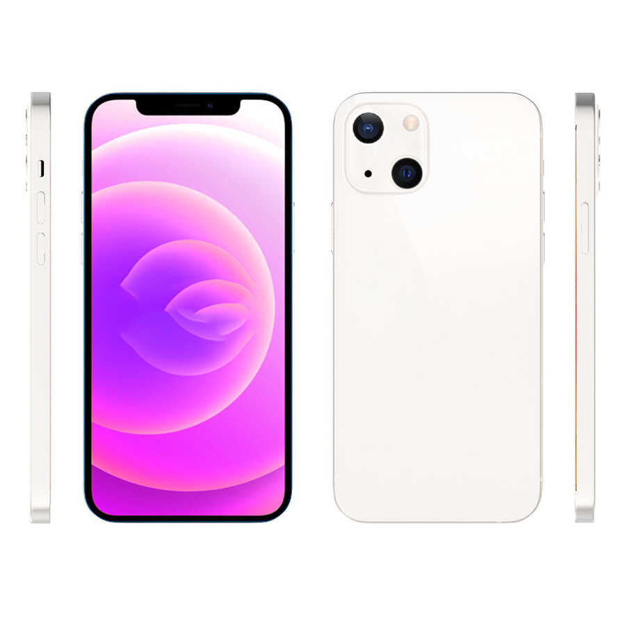 Apple iPhone 14 Kılıf Zore Süper Silikon Kapak Renksiz