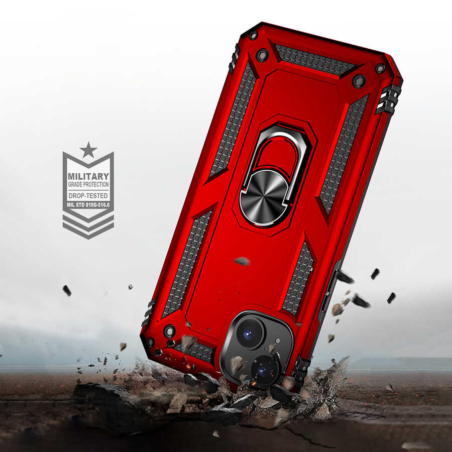 Apple iPhone 14 Kılıf Zore Vega Kapak Mavi