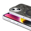 Apple iPhone 14 Plus Kılıf M-safe Şarj Özellikli Fırça Boya Desenli Zore Palet Kapak Pembe