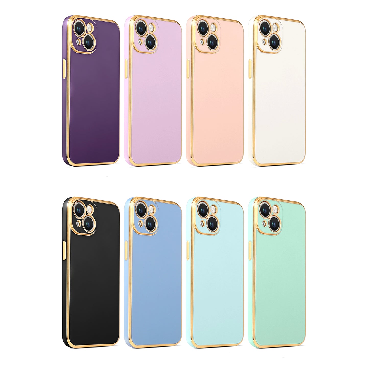 Apple iPhone 14 Plus Kılıf Zore Bark Kapak Derin Mor