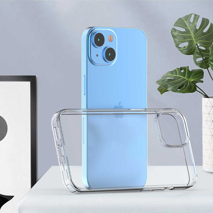 Apple iPhone 14 Plus Kılıf Zore Coss Kapak Renksiz