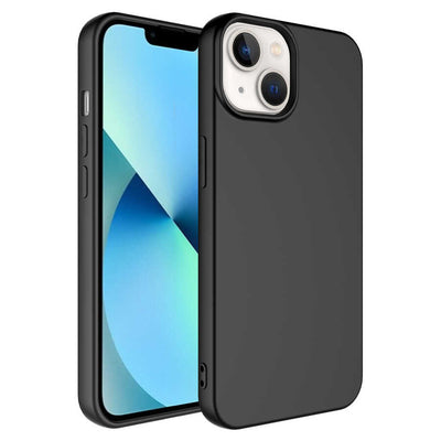 Apple iPhone 14 Plus Kılıf Zore Mara Lansman Kapak Siyah