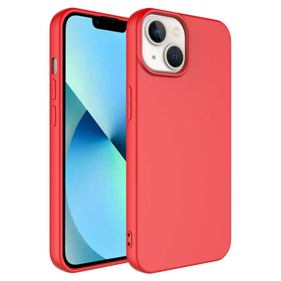 Apple iPhone 14 Plus Kılıf Zore Mara Lansman Kapak Kırmızı
