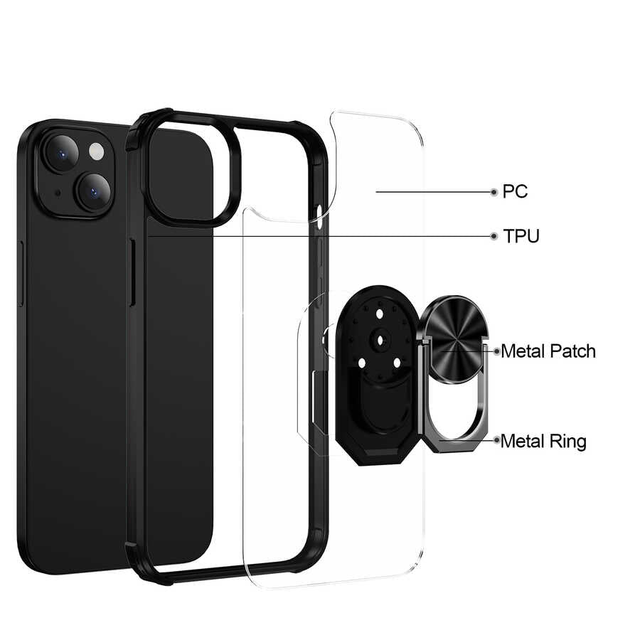 Apple iPhone 14 Plus Kılıf Zore Mola Kapak Lacivert