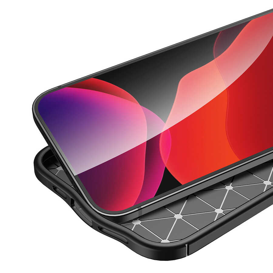 Apple iPhone 14 Plus Kılıf Zore Niss Silikon Kapak Lacivert