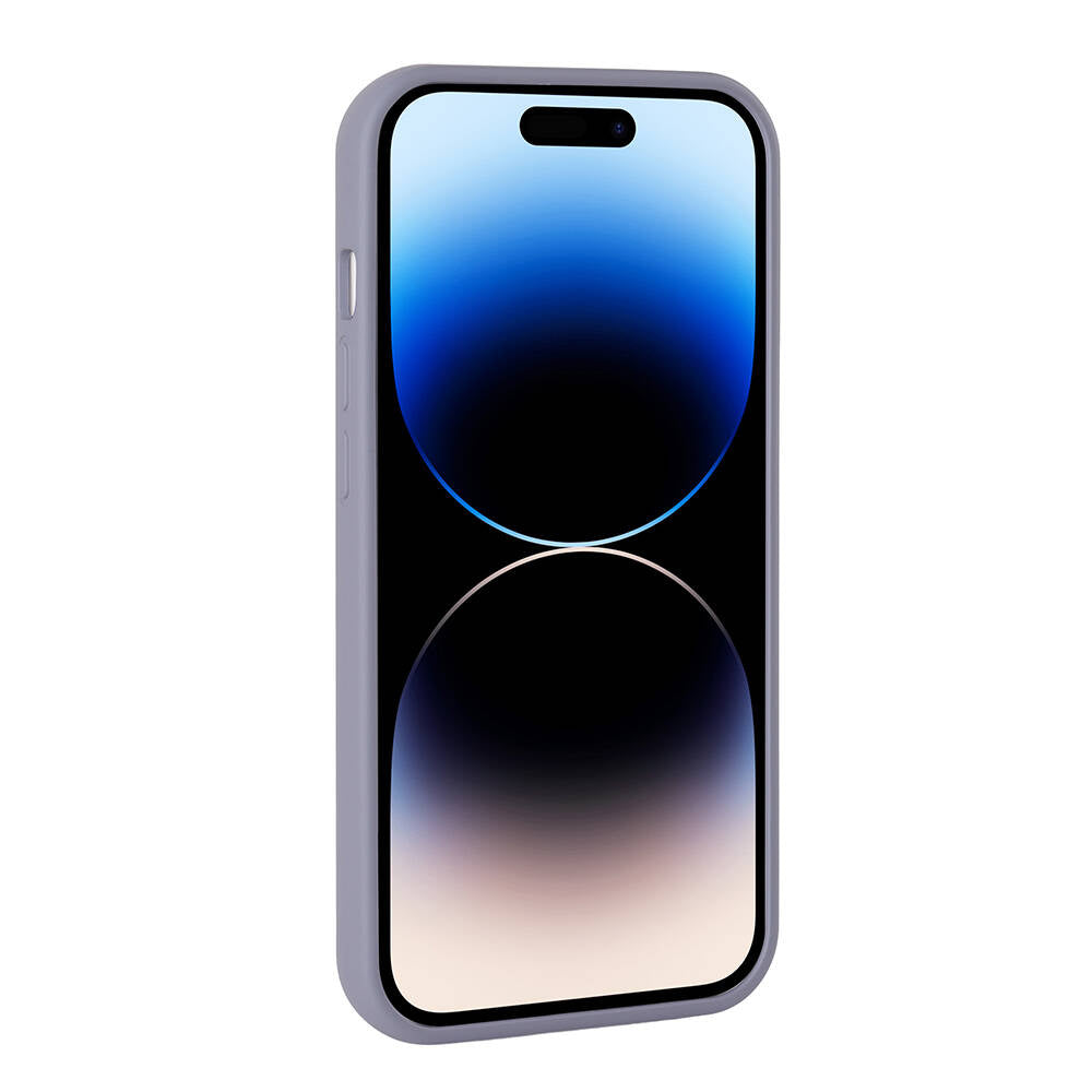 Apple iPhone 14 Pro Kılıf Parlak Taşlı Tasarım Zore Pırlanta Kapak Beyaz