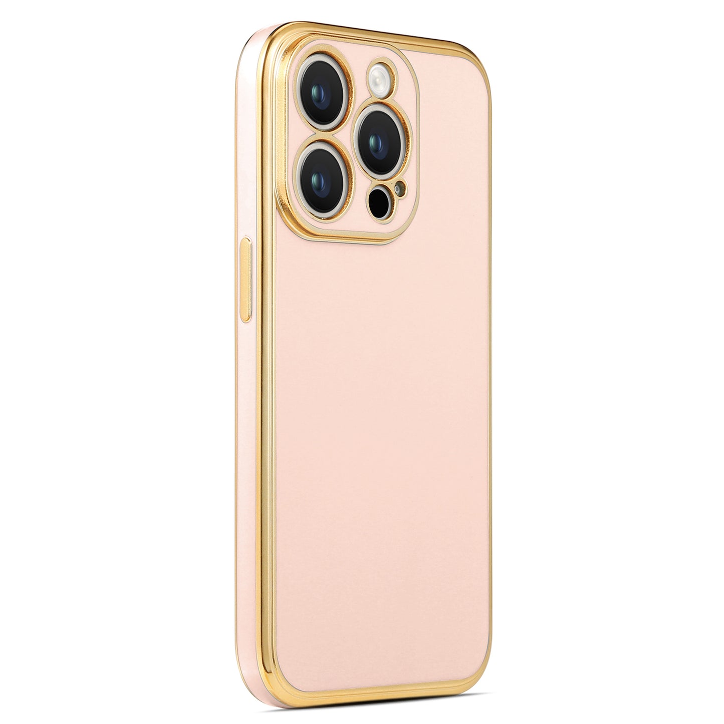 Apple iPhone 14 Pro Kılıf Zore Bark Kapak Rose Gold