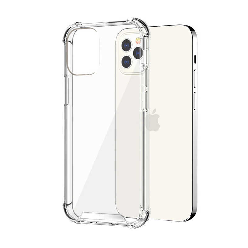 Apple iPhone 14 Pro Kılıf Zore Nitro Anti Shock Silikon Renksiz