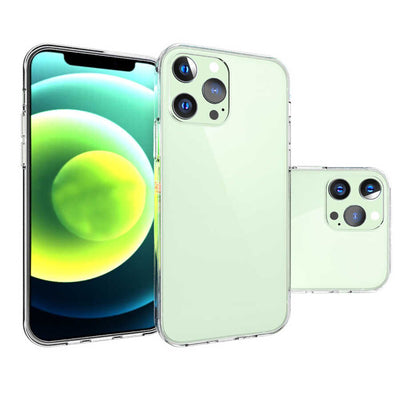 Apple iPhone 14 Pro Kılıf Zore Süper Silikon Kapak Renksiz