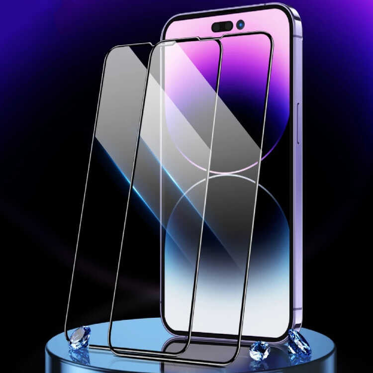 Apple iPhone 14 Pro Max Davin Seramik Ekran Koruyucu Siyah