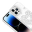 Apple iPhone 14 Pro Max Kılıf Damla Taşlı Zore Rivas Sert PC Kapak