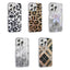 Apple iPhone 14 Pro Max Kılıf Desenli Zore Mep Kapak Gold Leopar