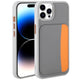 Apple iPhone 14 Pro Max Kılıf Kartlıklı Zore X-Kart Silikon Kapak