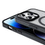 Apple iPhone 14 Pro Max Kılıf M-safe Şarj Özellikli Mat Arka Yüzey Zore Sio Kapak Koyu Mor