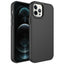 Apple iPhone 14 Pro Max Kılıf Metal Çerçeve ve Buton Tasarımlı Sert Zore Botox Kapak Siyah