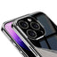 Apple iPhone 14 Pro Max Kılıf Ultra İnce Kamera Korumalı PC + Deri Arka Yüzey Zore X-Pro Kapak Siyah