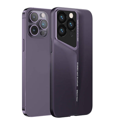 Apple iPhone 14 Pro Max Kılıf Ultra İnce Kamera Korumalı Sert Rubber Zore Procase Kapak Siyah