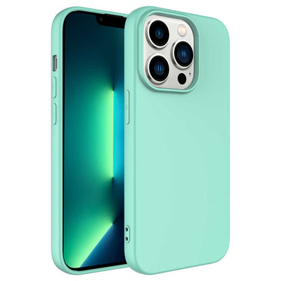 Apple iPhone 14 Pro Max Kılıf Zore Mara Lansman Kapak Açık Yeşil