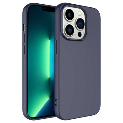 Apple iPhone 14 Pro Max Kılıf Zore Mara Lansman Kapak Lacivert
