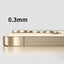Apple iPhone 14 Pro Max Zore Mikro Kamera Lens Koruyucu Gold