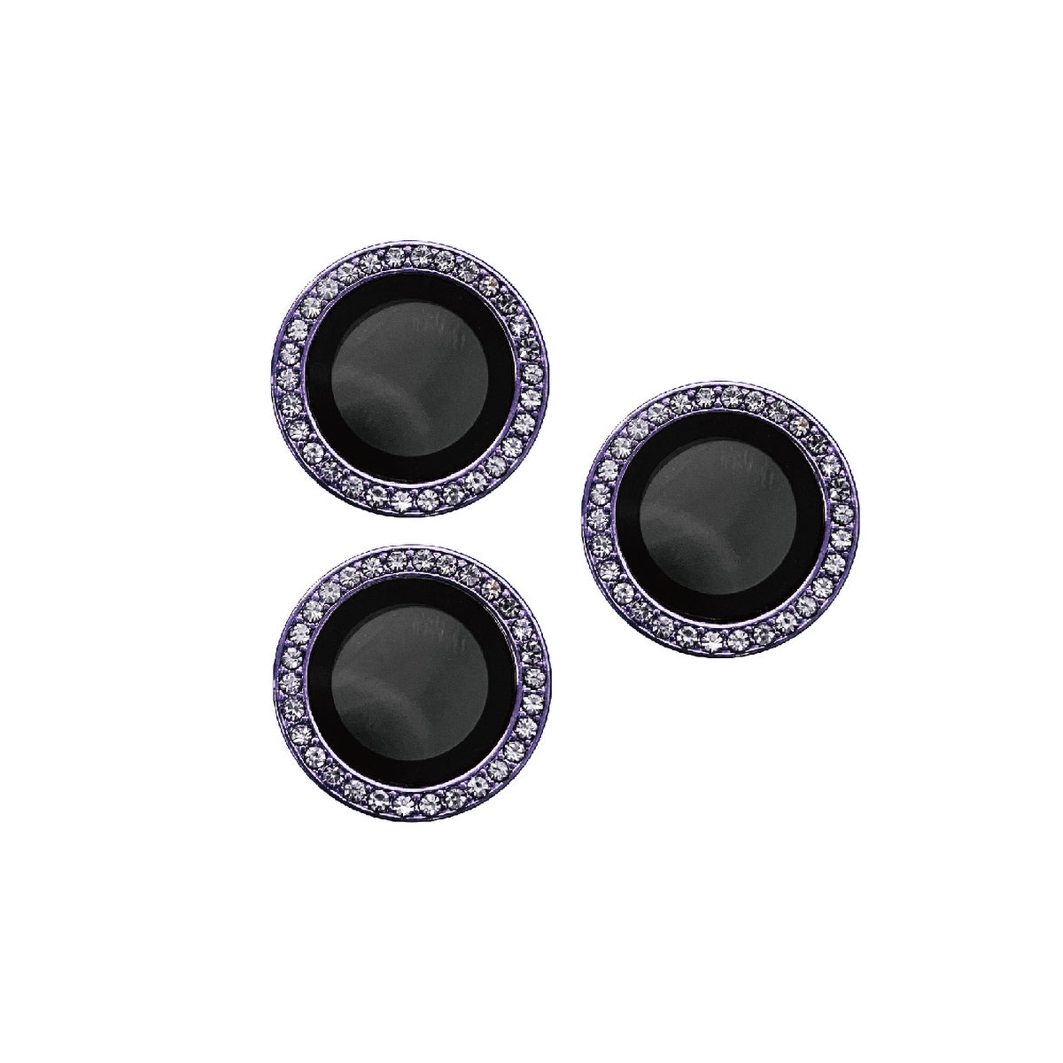 Apple iPhone 14 Pro Zore CL-06 Kamera Lens Koruyucu Derin Mor