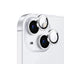 Apple iPhone 14 Zore CL-12 Premium Safir Parmak İzi Bırakmayan Anti-Reflective Kamera Lens Koruyucu Turuncu