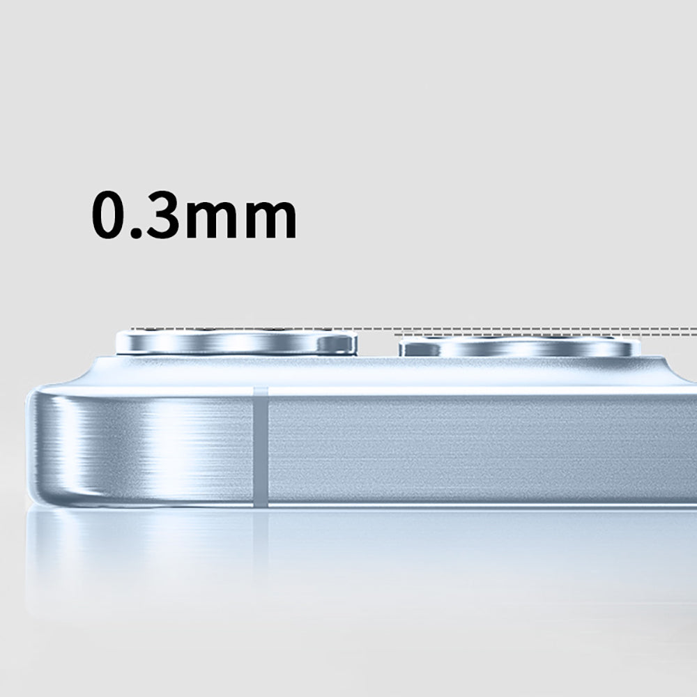 Apple iPhone 14 Zore Mikro Kamera Lens Koruyucu Gümüş