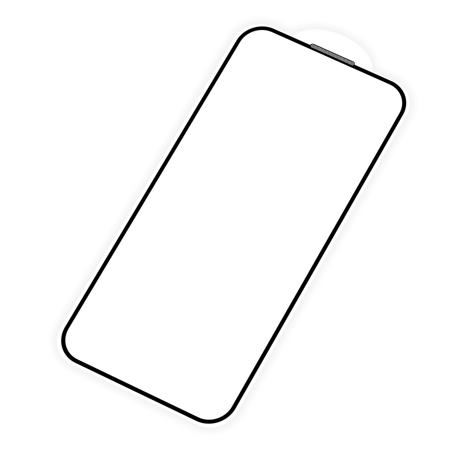 Apple iPhone 15 Ahize Toz Önleyici Zore Anti-Dust Temperli Ekran Koruyucu Siyah
