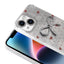 Apple iPhone 15 Kılıf Kamera Korumalı Figürlü Zore Ponti Silikon Kapak Lila
