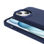Apple iPhone 15 Kılıf M-safe Şarj Özellikli Sıvı Teknolojili Silinebilir Sert Zore Kivi Kapak Lavendery Gray